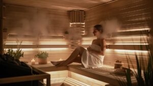 Good Health NZ - sauna makes us feel more relaxed